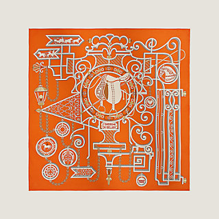 L'Enseigne du Sellier scarf 70 | Hermès USA